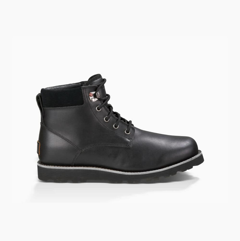 UGG Seton TL Black Work Boots for Men (DYZB98021)